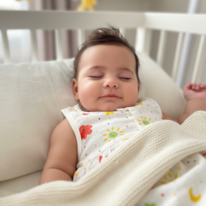 Girls muslin cloth with sun print