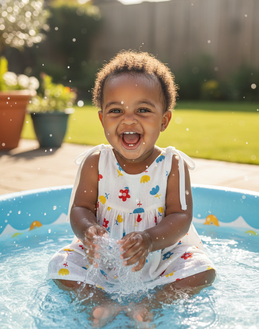 Premium Muslin Cloth with Red and Blue Floral Print