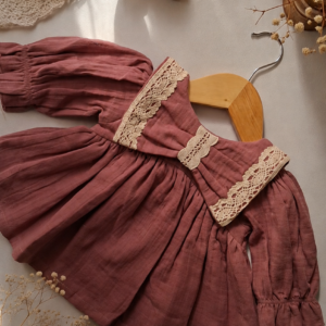 Mauve Lace Frock